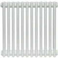 Трубчатый стальной радиатор Zehnder Charleston Z-2056/12 секций с боковым подключением N12 3/4 RAL 9016 - миниатюра фото 1