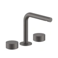 Смеситель для раковины Fantini AF/21 с изливом 155 мм в цвете Matt Gun Metal (27 P5 A204WF) - миниатюра фото 1