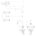 Комплект для ванной Rossinka SET02-50 - миниатюра фото 3