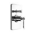 Встраиваемый однорычажный смеситель GESSI VENTI20 с двойным переключателем, хром (65079#031) - миниатюра фото 1