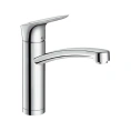 Кухонный смеситель Hansgrohe Logis M31: однорычажный, хром, для установки перед окном (71833000) - миниатюра фото 1