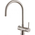 Смеситель Zorg Inox SZR-7020 для кухни: нержавеющая сталь, стиль и функциональность - миниатюра фото 1