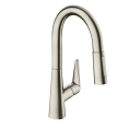 Смеситель для кухни Hansgrohe Talis M51 с вытяжным душем и поворотным изливом (72815800) - миниатюра фото 1