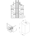 Газовый конденсационный двухконтурный настенный котел Baxi LUNA Platinum+ 1.18 GA - миниатюра фото 3
