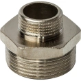 Ниппель STOUT НН переходной 1 1/4 x 3/4 никелированный - миниатюра фото 2