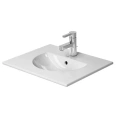 Раковина Duravit Darling New 530x430 мм с переливом для встраивания в мебель, белая (499530000) - миниатюра фото 3