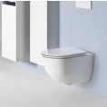 Сиденье для унитаза Laufen Pro Slim быстросъемное с системой Softclose, белое/микролифт (8.9896.6.000.000.1) - миниатюра фото 1