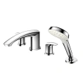 Смеситель для ванны TOTO GM с ручным душем, 4 отверстия, хром (TBG09202R) - миниатюра фото 1