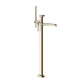 Напольный смеситель для ванны GESSI ANELLO с ручным душем, цвет Finox Brushed Nickel (63328#149) - миниатюра фото 1