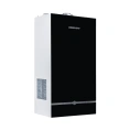 Настенный газовый котел MIZUDO MAESTRO GEM M24Т c шиной OpenTherm стеклянная панель черная - миниатюра фото 1
