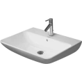 Раковина Duravit ME by Starck 650x490 мм с отверстием под смеситель, белая (2335650000) - миниатюра фото 1