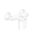 Настенный смеситель для душа Hansgrohe Talis E матовый белый (71760700) - миниатюра фото 1