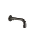 Излив для ванны GESSI INCISO 190 мм, черный матовый (управление выносное, приобретается отдельно) (58103#299) - миниатюра фото 1