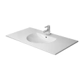 Раковина Duravit Darling New для мебели с 3 отверстиями под смеситель 1030x545мм Белый (499100030) - миниатюра фото 1