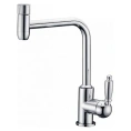 Кухонный смеситель Zorg Clean Water ZR 323 YF-33 с высоким изливом и выдвижной лейкой - миниатюра фото 1