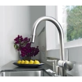 Смеситель Grohe Minta для кухни с выдвижной лейкой и однорычажным управлением - миниатюра фото 2