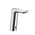 Бесконтактный смеситель для раковины Hansgrohe Metris S: гигиена и комфорт с питанием от батареек (31101000) - миниатюра фото 1