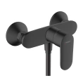Смеситель для душа Hansgrohe Vernis Blend однорычажный настенный матовый черный (71640670) - миниатюра фото 1