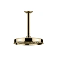 Верхний душ GESSI VENTI20 200 мм с потолочным держателем 288 мм (Nickel PVD) (65152#720) - миниатюра фото 1