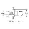 Термостатический смесительный вентиль Grohe Grohtherm 1000 New 19981000 - миниатюра фото 2