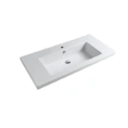 Раковина Artceram WASHBASINS GAP встраиваемая 106х51 см с 1 отв под смесительитель со слив переливом цвет белый - миниатюра фото 1