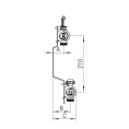 Коллекторная группа REHAU HKV-D на 9 выходов (РЕХАУ - 12080911002)1x3/4ЕК из нержавеющей стали с регулирующими и термостатическими вентилями и расходомерами - миниатюра фото 5