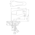 Смеситель для раковины Rossinka Y Y35-11 - миниатюра фото 2