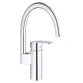 Смеситель кухонный Grohe Eurostyle Cosmopolitan 30221002: стиль и функциональность - миниатюра фото 1