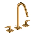 Смеситель для раковины AX Citterio M цвет шлифованное золото (34133250) - миниатюра фото 1