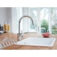 Смеситель для кухни Grohe Concetto: высокий излив из нержавеющей стали - миниатюра фото 5