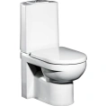 Унитаз-компакт Gustavsberg ARTic 4310 со скрытым бачком — стильный и экономный - миниатюра фото 1