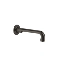 Настенный излив GESSI INCISO 210 мм, 1/2, цвет nero XL — совместим с системой удаленного управления (58100#299) - миниатюра фото 1