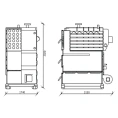 Твердотопливный напольный одноконтурный котел Kentatsu Furst Vulkan Max SR-1000 - миниатюра фото 2