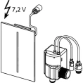 Кнопка смыва для писсуара TECE filo urinal 9242051 белая - миниатюра фото 3