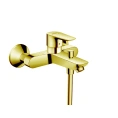 Смеситель для ванны Hansgrohe Talis E настенный, золото, излив 194 мм (71740990) - миниатюра фото 1