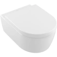 Подвесной унитаз Villeroy & Boch Avento 5656HR01 безободковый, цвет alpin - миниатюра фото 1