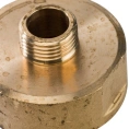 Переходник STOUT ВН 1 1/2 x 3/4 внутренняя/наружная резьба латунный - миниатюра фото 5
