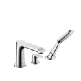 Смеситель для ванны Hansgrohe Metris с ручным душем, хром (31190000) - миниатюра фото 1