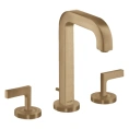 Смеситель для раковины AX Citterio шлифованная бронза (39135140) - миниатюра фото 1