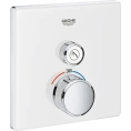 Термостат для душа Grohe Grohtherm SmartControl 29153LS0 с умным контролем температуры — Moon White - миниатюра фото 1