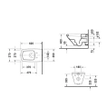 Подвесной унитаз DURAVIT DuraStyle с системой инсталляции Durafix и покрытием HygieneGlaze (2537092000) - миниатюра фото 2