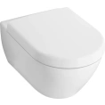 Подвесной унитаз Villeroy & Boch Subway Plus 2.0 укороченный, цвет Alpin - миниатюра фото 1