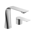 Смеситель для раковины Duravit D.1 на 2 отвода, хром (D11120002010) - миниатюра фото 1
