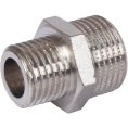 Ниппель НН переxодной 3/8x1/4 никелированный Stout - миниатюра фото 4