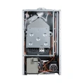 Настенный газовый котел MIZUDO MAESTRO GEM M24Т c шиной OpenTherm стеклянная панель черная - миниатюра фото 5