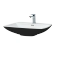 Раковина Artceram JAZZ 60х48 см черная: стиль и функциональность в каждом сантиметре - миниатюра фото 1