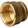 Муфта STOUT ВВ 1 1/4 x 1/2 латунная - миниатюра фото 4
