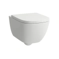 Подвесной унитаз Laufen Palomba безободковый Rimless 540x360x265 мм, белый (8.2080.2.000.000.1) - миниатюра фото 1