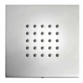 Настенная форсунка Bossini Cubic Flat 10x10 см (гайка/муфта, хром) (I00176.030) - миниатюра фото 1