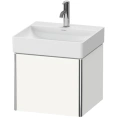 Тумба подвесная Duravit XSquare под раковину с выдвижным отделением, белый глянец (XS405902222) - миниатюра фото 1
